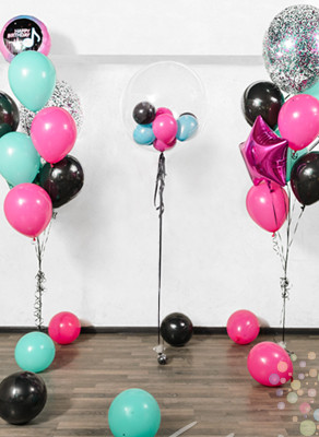 Воздушные шары Вечеринка блогеров (Средний сет №7)